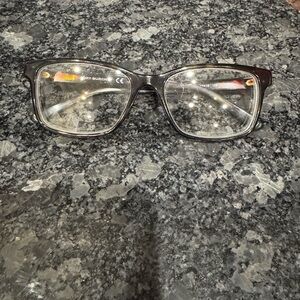 Tory Burch Black Square Glasses